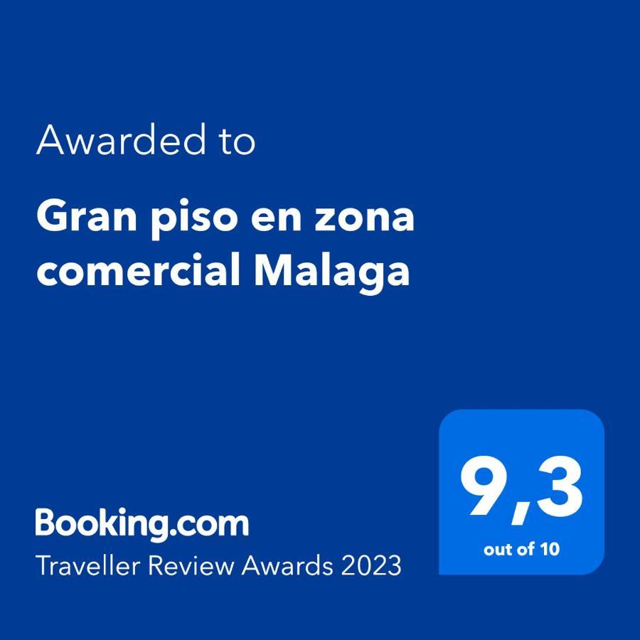 Gran piso en zona comercial Málaga Exterior foto